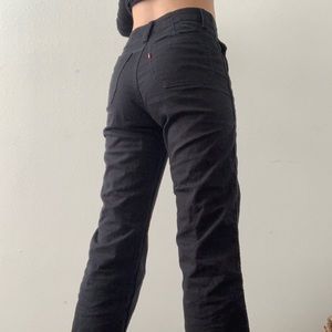 New Size 26 Levi’s Black Cargo Pants
